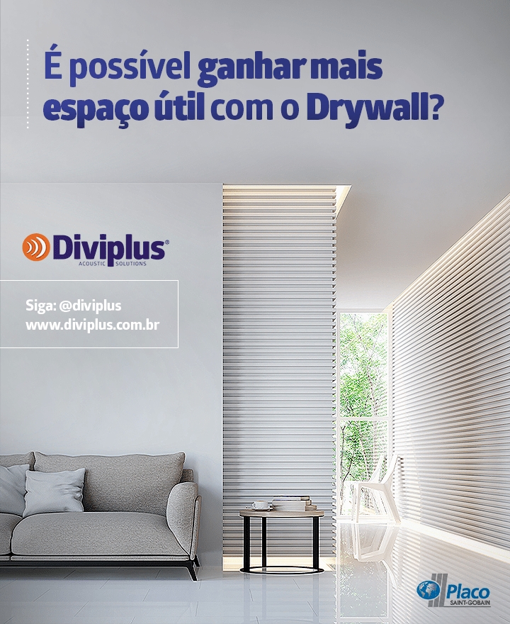 É Possível Ganhar Mais Espaço útil Com O Drywall?
